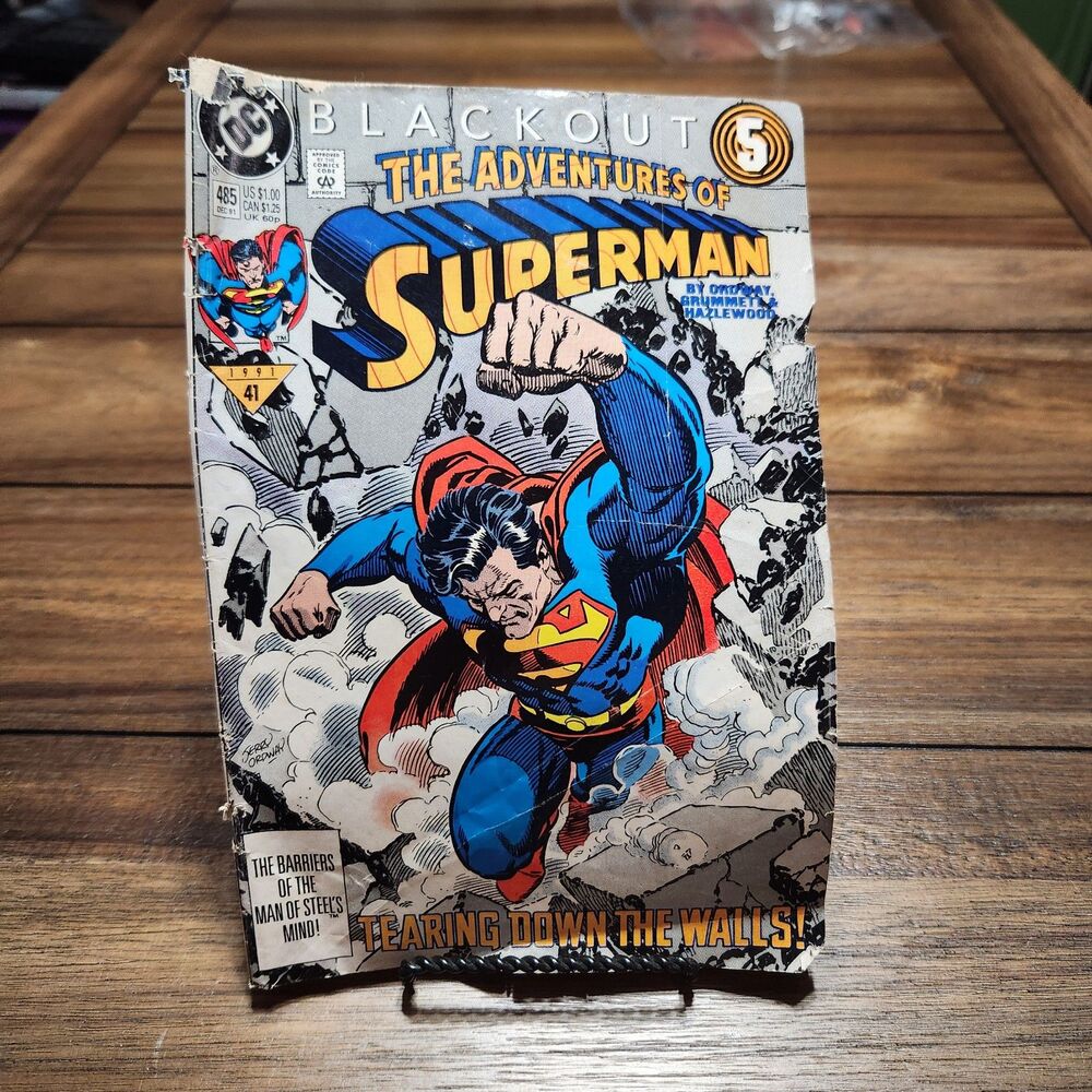 DC Comic Book  The Adventures Of Superman  Publish 1990
